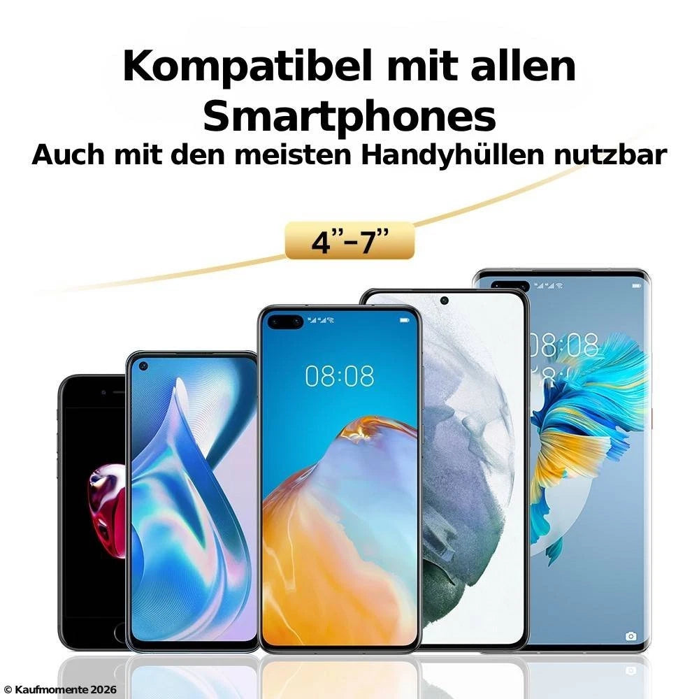 Magnetische Handyhalterung Auto – 20 Magnete, MagSafe-kompatibel, bis 2 kg Tragkraft