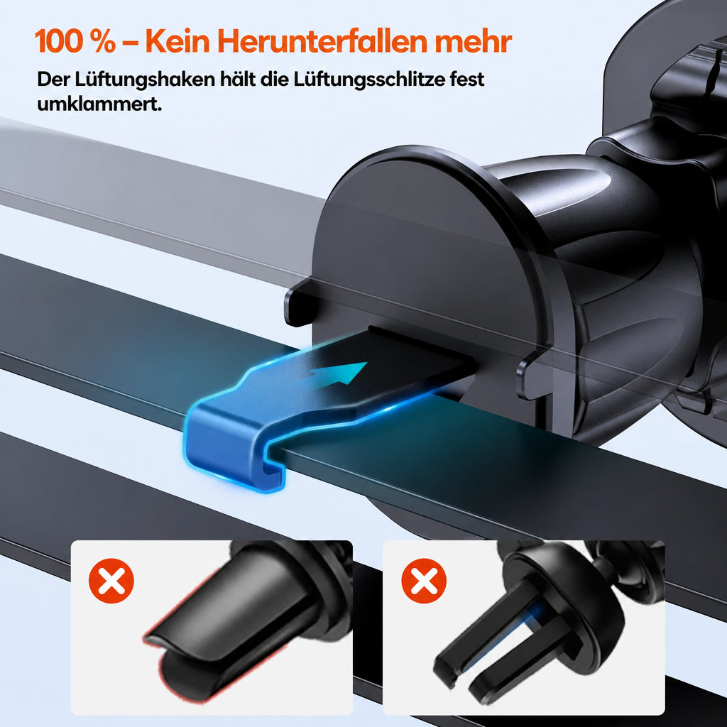 Magnetische Handyhalterung Auto fürs Lüftungsgitter – N52 Magnet