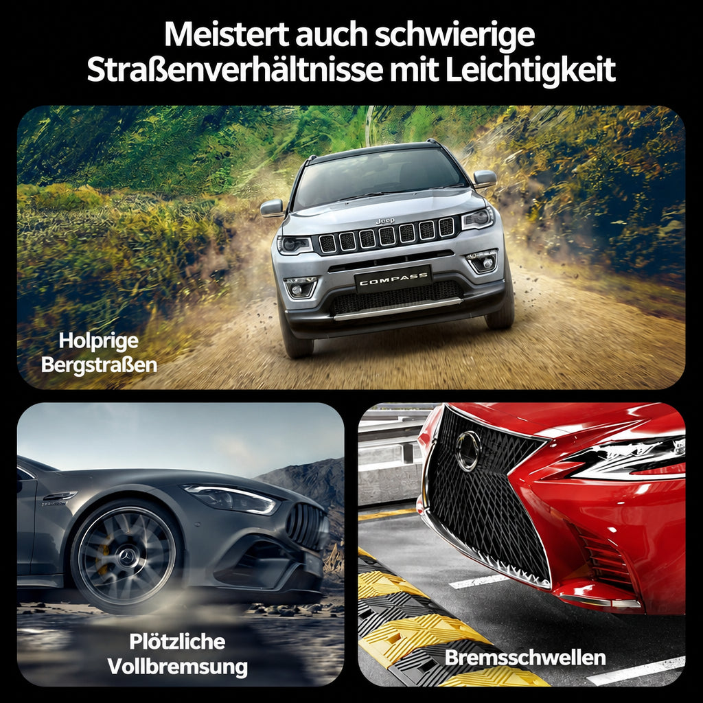 Handyhalterung Aluminium Lüftungsgitter – automatische Verriegelung
