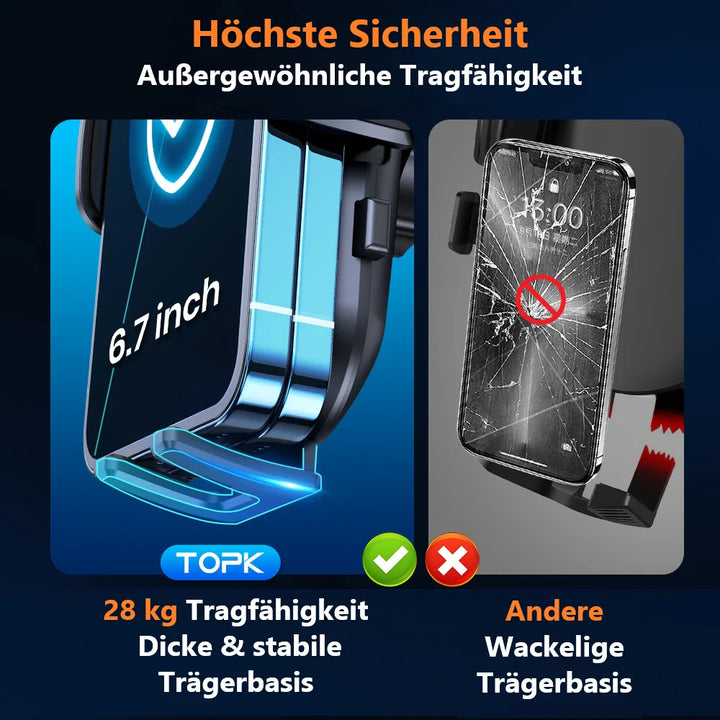 TOPK Handyhalterung Lüftungsgitter – 360° drehbar