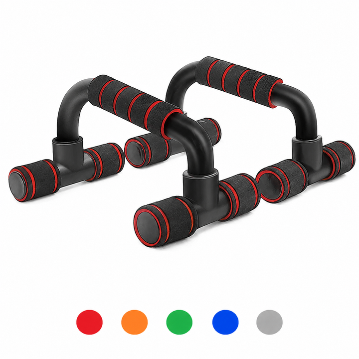 Liegestützgriffe – ergonomisches H-Rahmen Schaumstoffgriffe, rutschfest