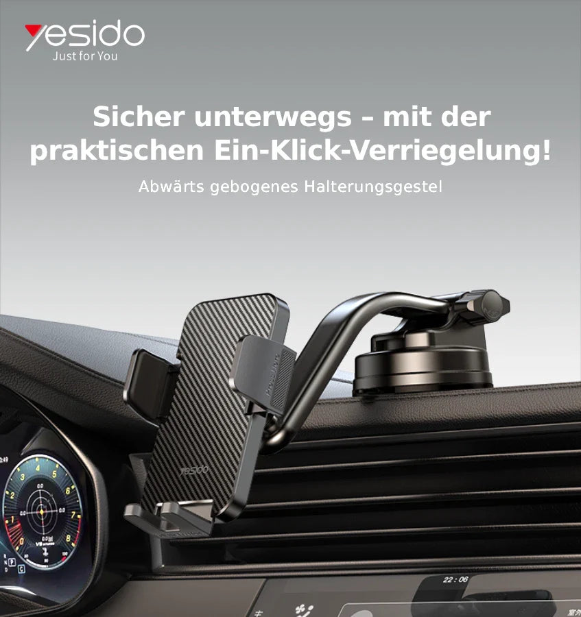 Handyhalterung Saugnapf für Windschutzscheibe &amp; Armaturenbrett