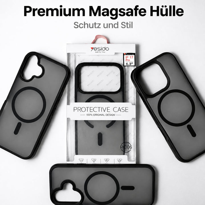 MagSafe Hülle für iPhone 16 / 17 Pro Max – mit Kameraschutz