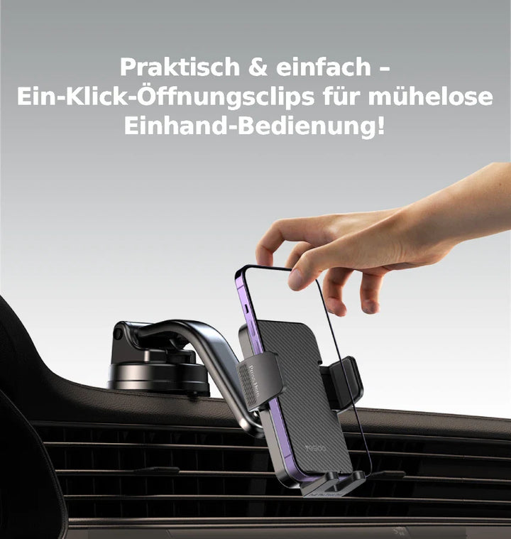 Handyhalterung Saugnapf für Windschutzscheibe &amp; Armaturenbrett