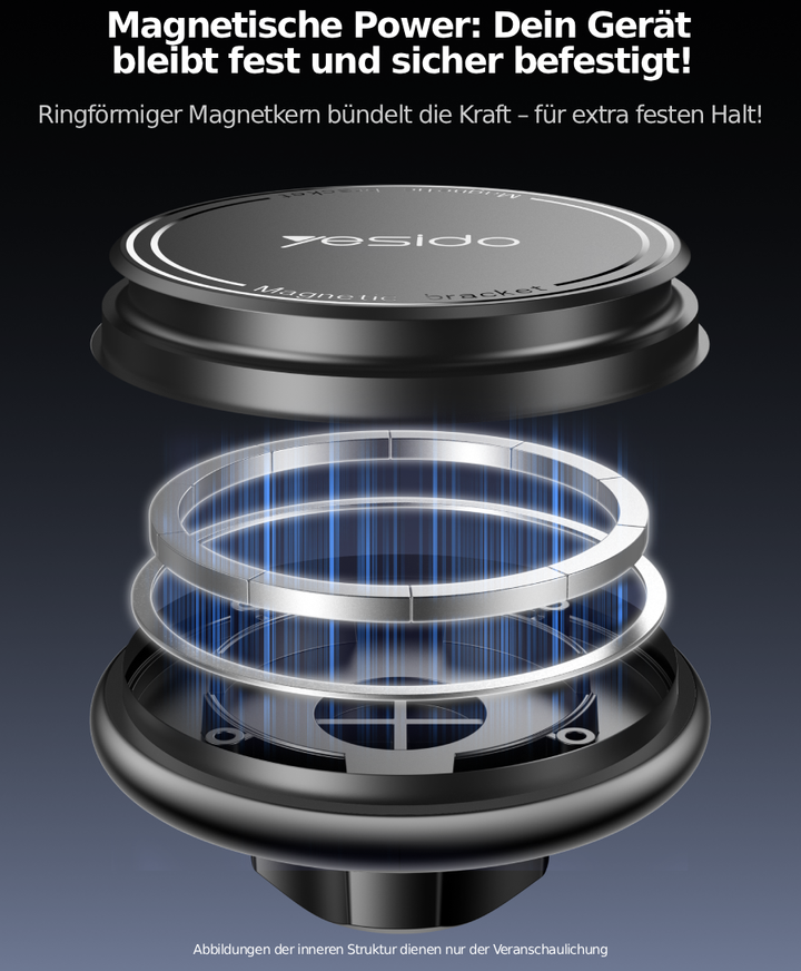 Magnetische Handyhalterung Lüftungsgitter – MagSafe kompatibel