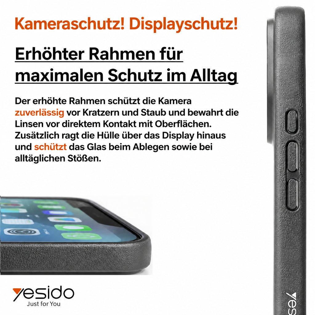 MagSafe Hülle für iPhone 16 / 17 Pro Max – mit Kameraschutz