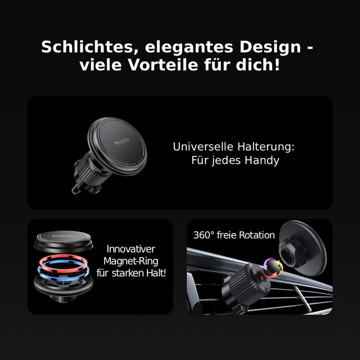 Magnetische Handyhalterung Lüftungsgitter – MagSafe kompatibel