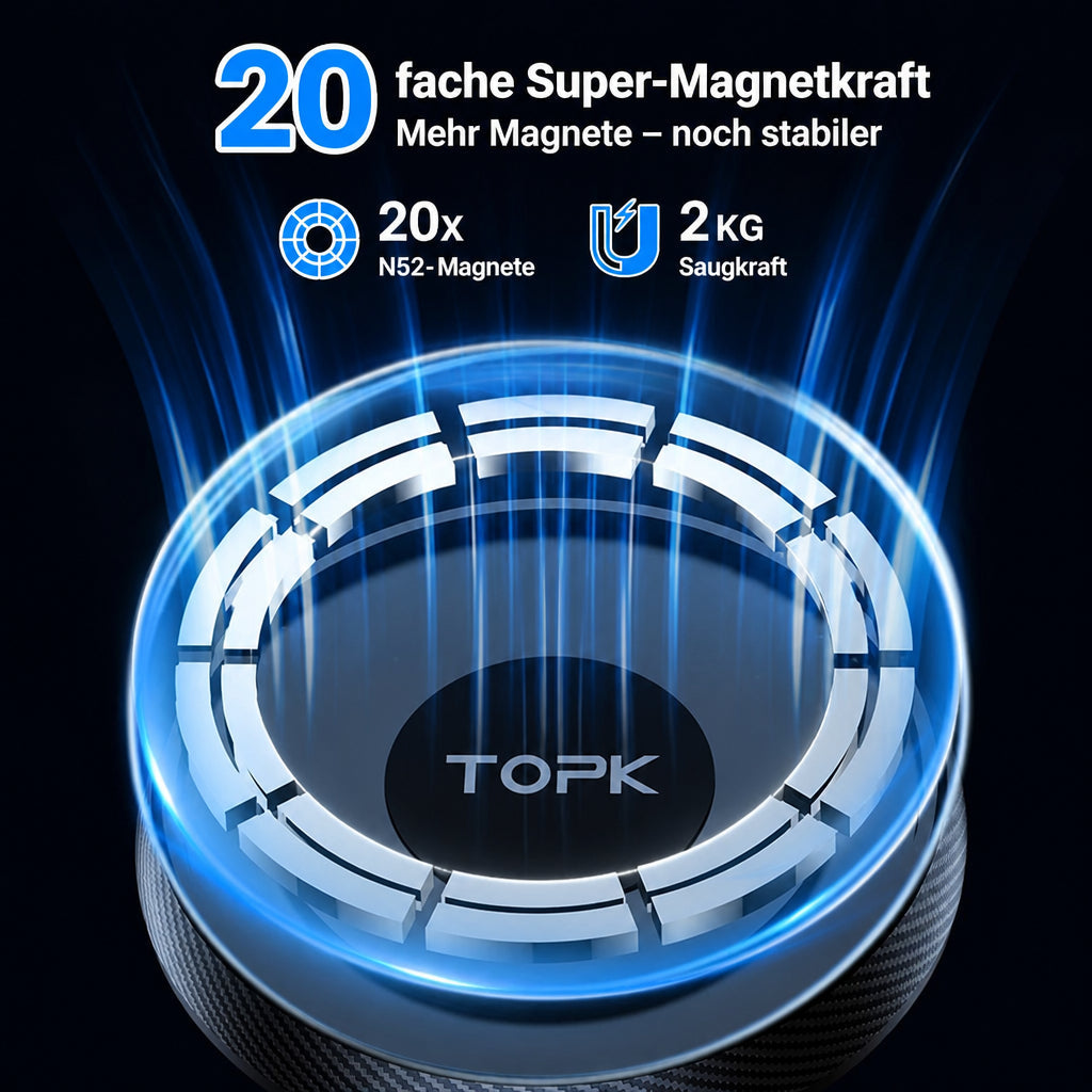 Magnetische Handyhalterung Auto – MagSafe fürs Lüftungsgitter