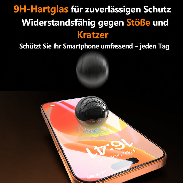 Panzerglas für iPhone 17 / 16 Pro Max – 9H Displayschutz