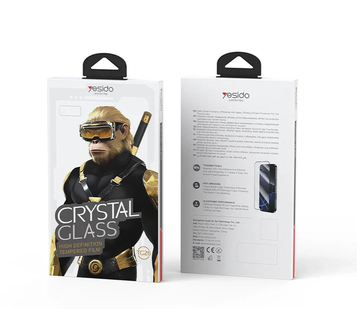 Panzerglas für iPhone 17 / 16 Pro Max – 9H Displayschutz