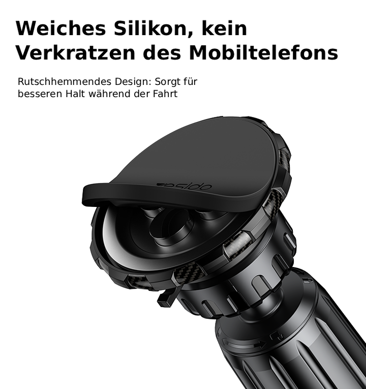 Magnetische Autolüftungshalterung – 360° Kugelgelenk - inkl. Metallplatten