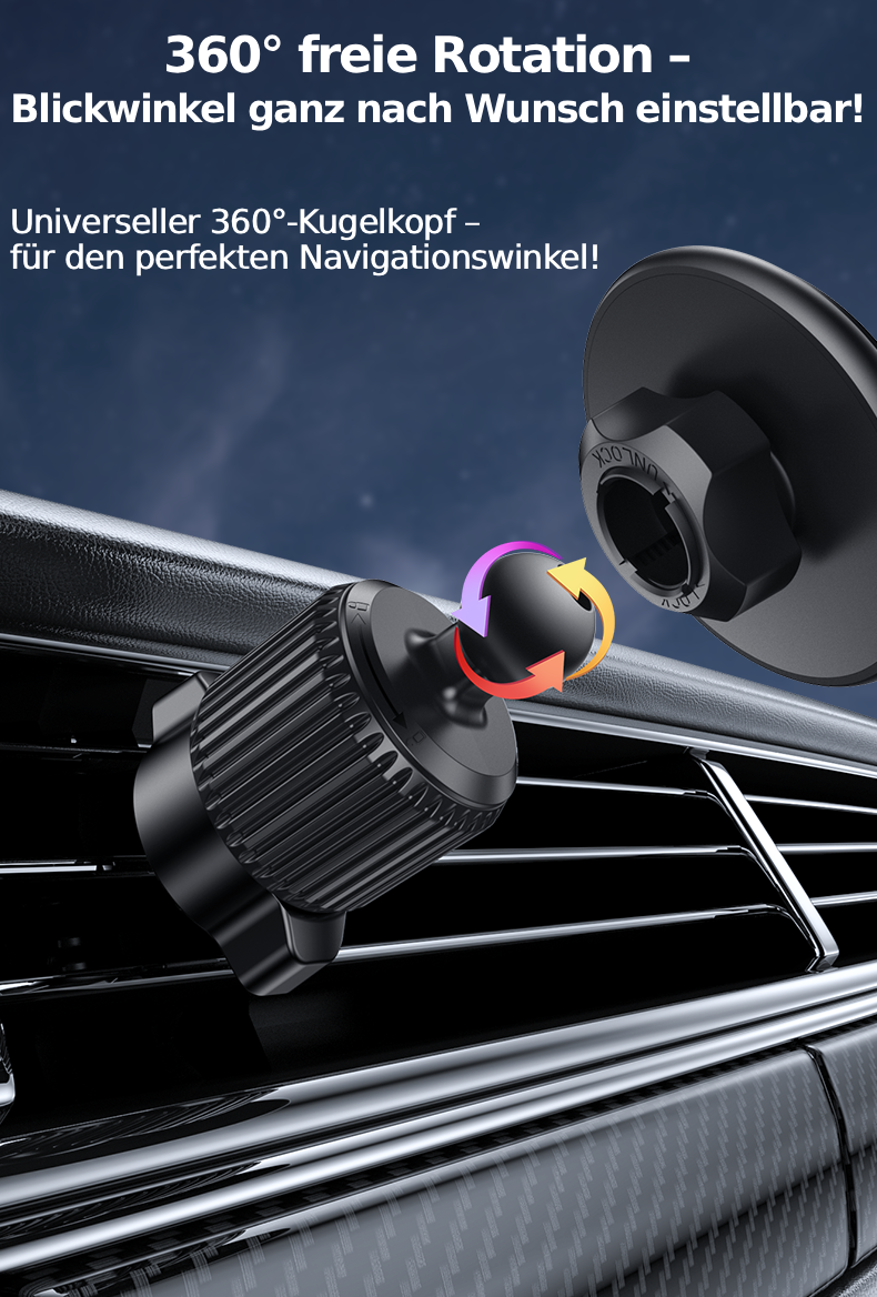 Magnetische Handyhalterung Lüftungsgitter – MagSafe kompatibel
