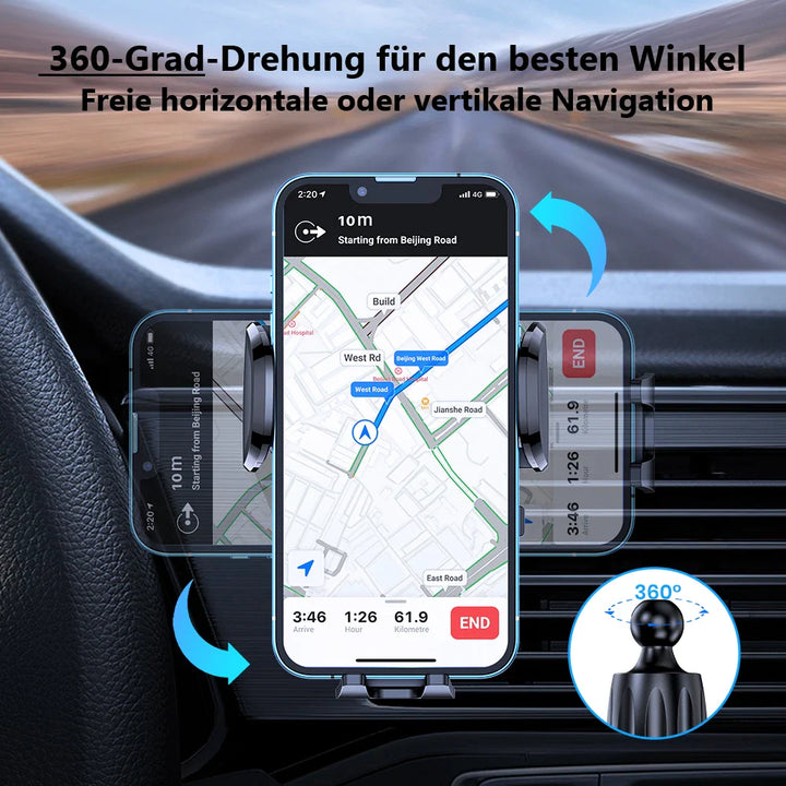 TOPK Handyhalterung Lüftungsgitter – 360° drehbar